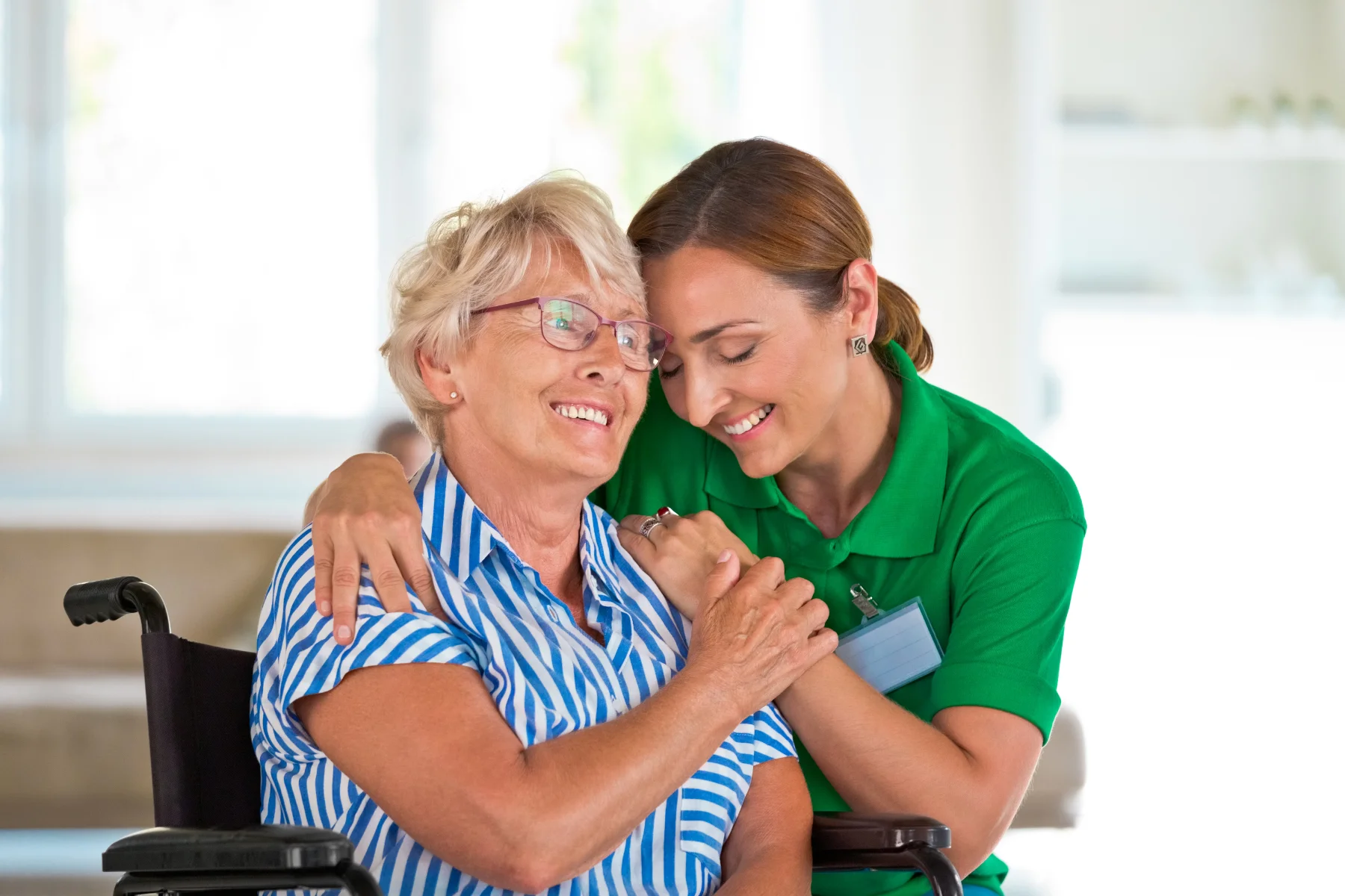 Disability support worker providing personal care assistance in Adelaide